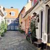 Cobblestoned streets of Aalborg 